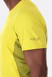 Чоловіча футболка Rab Sonic Ultra Tee M Зелений-Жовтий - мініатюра 3