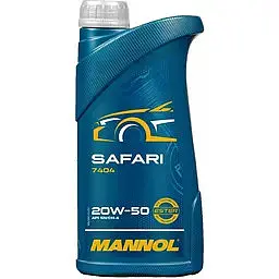 Автомобільна моторна олива MANNOL SAFARI 20w-50 1л MN7404-1 - мініатюра 2
