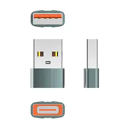 Перехідник USB-C to USB-A ColorWay (CW-AD-CA) - мініатюра 7
