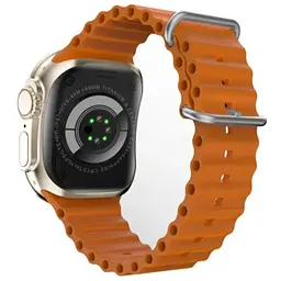 Смарт-годинник W&O X10 Ultra 3 IP67 Gold - мініатюра 2