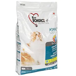 Сухий корм 1st Choice Urinary Health 5.44 кг Фест Чойс Урінарі Хелс для котів схильних до МБК (сечокам'яна хвороба)