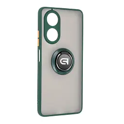 Чохол ArmorStandart Frosted Matte Ring для Samsung S23 FE 5G (SM-S711) Dark Green