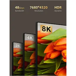 Кабель мультимедійний HDMI to HDMI 50.0m v2.1 AOC Cabletime (CA914036) - мініатюра 3