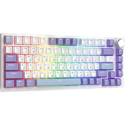 Клавіатура Ajazz AK820 Sea Salt Switch White (AK820-SS-PWB) [163669] - мініатюра 5