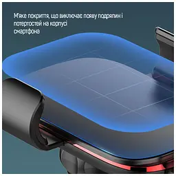 Універсальний автотримач ColorWay Metallic Gravity Holder 3 Black (CW-CHG14-BK) - мініатюра 7