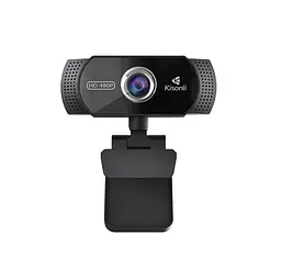 Вебкамера із мікрофоном Kisonli PC-2, 1080P 30fps, пласт. корпус, Black, BOX