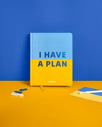 Планер «I HAVE A PLAN» синьо-жовтий - мініатюра 3