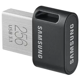 Flash Drive Samsung Fit Plus 256GB (MUF-256AB/APC) Black - мініатюра 3
