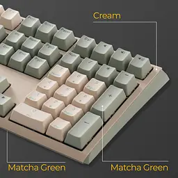 Клавіатура Ducky One 3 Cherry MX Red Matcha Cream DKON2108-RUAPXМAEGGC1 UA [126106] - мініатюра 5