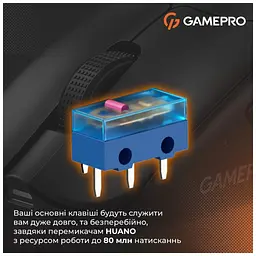 Мишка GamePro Genesis Avenger Wireless/Bluetooth/USB Black (GM096B) - мініатюра 6