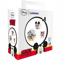 Комплект посуду Luminarc Disney Party Mickey, 3 шт. (N5278) - мініатюра 8