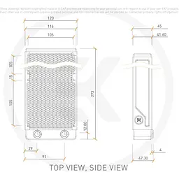 Радіатор EKWB EK-CoolStream PE 240 (Classic) (3831109817360) - мініатюра 3