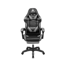 Крісло геймерське Kruger & Matz GX-150 з підставкою для ніг Black/Grey - мініатюра 7