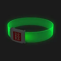 Нашийник для тварин WAUDOG LED з підсвічуванням, магнітна застібка, Д 35 см (5276) - мініатюра 3