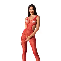 Еротичний бодістокінг з малюнком Passion BS085 red - мініатюра 1