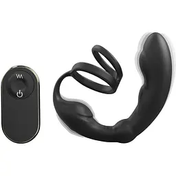 Масажер простати Dorcel P-Ring з ерекційним кільцем і пультом ДК