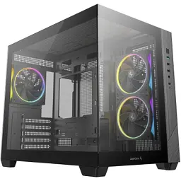 Корпус для ПК Deepcool CG330 3F Black (R-CG330-BKNGM3-G)