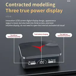 Бездротові навушники TWS M90 Pro Wireless Earbuds 5.3 Чорні - мініатюра 2