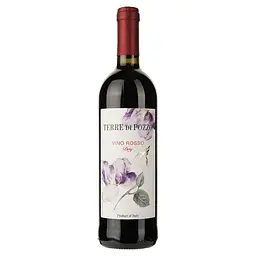 Вино Terre Di Pozzo Rosso Dry красное сухое 0,75л