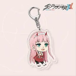 Брелок акриловий Улюблений у Франксі Darling in the Franxx AK DF 02 - мініатюра 2