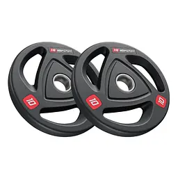 Набір дисків олімпійських Hop-Sport 2 х 10кг - мініатюра 4