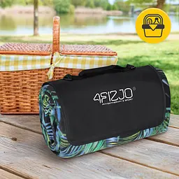 Килимок для пікніка та кемпінгу 4FIZJO 200 x 200 см складний (P-5905973405690) - мініатюра 4