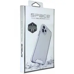 Чохол TPU Space Case transparent для Apple iPhone 17 Air (6.5) Прозорий - мініатюра 5