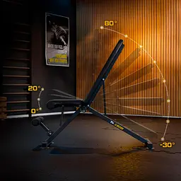 Набір Besport PowerPro гантелі 2х13,5кг з лавою TX-150B - мініатюра 2
