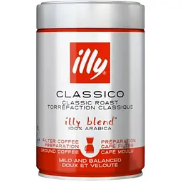 Кава мелена (фільтр) Illy Espresso Classico 250 г з/б