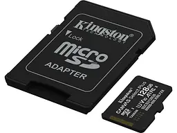 Карта пам'яті Kingston Canvas Select Plus Gen3 microSDXC + SD-Adapter 128 GB (SDCS3/128GB) - мініатюра 2