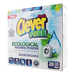 Пральний порошок Clever Free 1.68 кг (040-1241) - мініатюра 6