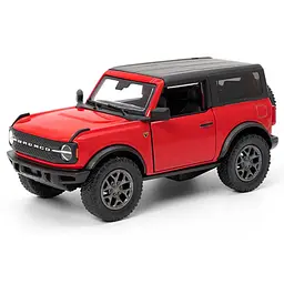 Металевий інерційний джип Ford Bronco Hard Top 2022 5", відкриваються двері (В асортименті)