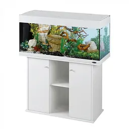 Акваріум Ferplast DUBAI 120 LED WHITE 121 x 41 x h 56 cm (FR65038111) - мініатюра 2