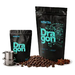 Кава в зернах NewTea Dragon, 1 кг - мініатюра 1