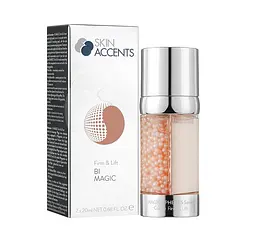 Сироватка для обличчя 2в1 Зміцнююча з перлинками Inspira Skin Accents 40 мл - мініатюра 2