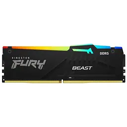 Kingston Пам'ять ПК DDR5 16GB 5600 Beast Black RGB
