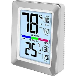 Термогігрометр Technoline WS9460 Silver/White (WS9460) - мініатюра 2