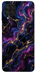 TPU чохол Demsky Purple space marble для Samsung Galaxy A22 4G