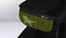 Чохол під автокрісло Lionelo Sikker Black Carbon захисний чорний (LO-SIKKER BLACK CARBON) - мініатюра 5