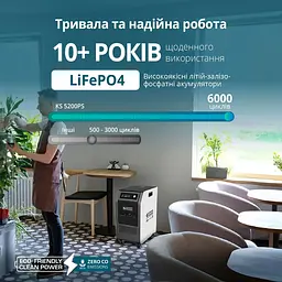 Портативна зарядна станція Konner&Sohnen KS 5200PS LiFePO4, 5120 Вт/ч 5200 Вт (KS5200PS-NEW) - мініатюра 11