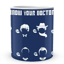 Кухоль GeekLand Doctor Who Know your doctor DW.02.354 330 мл білий - мініатюра 2