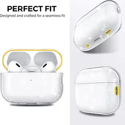 Чохол AhaStyle Transparent Case для Airpods Pro 2 Glitter [133866] - мініатюра 5