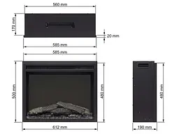 Електрокамін ArtiFlame AF24 Multicolor - мініатюра 7