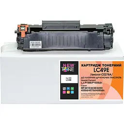 Картридж тон. NEWTONE для HP LJ P1566/1606/M1536, Canon 728 аналог CE278A Black ( 2100 ст.) (LC49E) - мініатюра 1