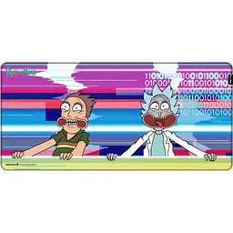 Килимок для миші Warner Brothers Rick and Morty Glitched XL (FWBMPRIMOR24003XL) [169656]