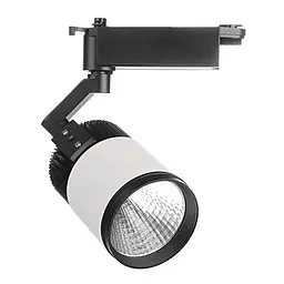 Світильник трековий поворотний LED 405/20W CW COB WH/BK Brille 32-039 - мініатюра 5