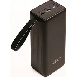 Батарея універсальна GEAR 50000mAh, PD/22.5W, black (SP05)