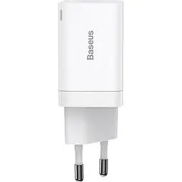 Зарядное устройство для Baseus Super Si Pro Quick Charger C+U 30W White (CCSUPP-E02)