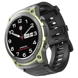 Розумний смарт-годинник Smart Watch DM55 AMOLED Full HD з Bluetooth-дзвінками та 20+ спортивними режимами Зелений - мініатюра 3