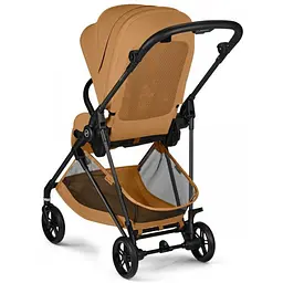 Коляска Cybex Melio 2 в 1 Carbon Cinnamon Yellow - мініатюра 7